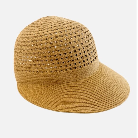 SAN DIEGO HAT Face Saver Cap UBM4481OSXBK Adjustable in Toast - Picture 2 of 12